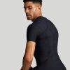 Shoulder Support Shirt for Men, Posture Corrector Compression Shirt with UPF 50 Sun Protection