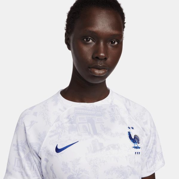 2022-2023 France Away Football Soccer T-Shirt Jersey (Ladies)