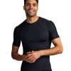 Shoulder Support Shirt for Men, Posture Corrector Compression Shirt with UPF 50 Sun Protection