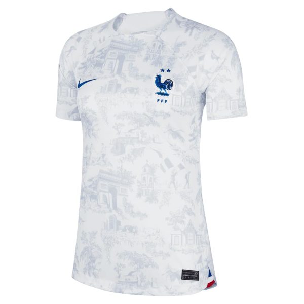 2022-2023 France Away Football Soccer T-Shirt Jersey (Ladies)