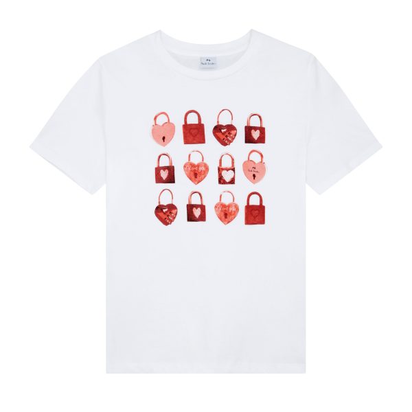 Men's Ps Women's Padlocks Print T-Shirt