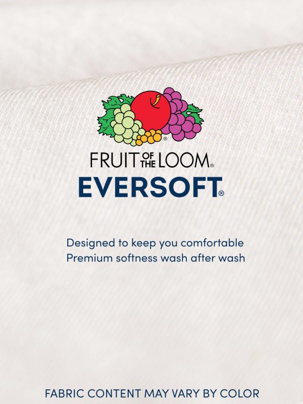 Men's Eversoft Cotton T-Shirts, Breathable & Moisture Wicking with Odor Control, Sizes S-4X