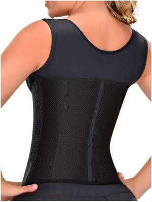 0555 Gym Compression Trainer Girdle Shirt for Women | Fajas Colombianas