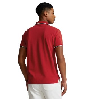 Men's Classic Fit Mesh Polo Shirt