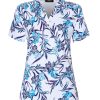 Women's Short Sleeve Golf Polo Shirts Tennis Shirts Sport T-Shirts Workout Tops
