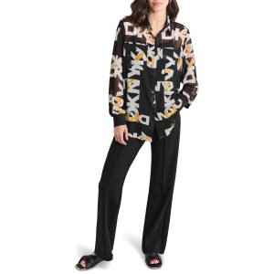Women's Printed Long Sleeve Casual Shirt