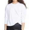 womens Classic Jersey Long Sleeve Boy Tee