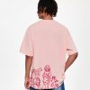 Oversized Graphic Tees Y2k Vintage Tops for Men Women Streetwear Unisex T Shirts