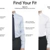 Men's Dress Shirt Regular Fit Non Iron Herringbone