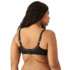 womens Retro Chic Full Figure Seamed Unlined Underwire Bra