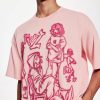 Oversized Graphic Tees Y2k Vintage Tops for Men Women Streetwear Unisex T Shirts
