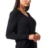 Women's Cashmere Soft Merino Wool V-Neck Sweater Pullover Top