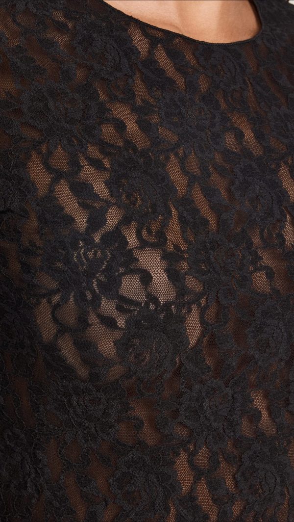 Women's Signature Lace Unlined Long Sleeve Top
