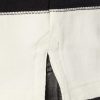 Rugby Shirt with Brewed in Dublin Crest Badge, Cream and Black Stripes