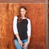 Bella Canvas Unisex Raglan Baseball T-Shirt 3/4-Sleeve Tee, Multipack 1I3I6I10