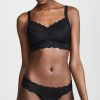 Never Say Never Curvy Sweetie Bralette - Wireless Plus Size Bralette for Women with Support, Adjustable Straps