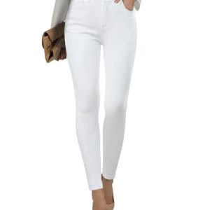 Skinny Jeans for Women High Waist Stretchy Classic High Rise Slimming Jeggings Denim Trousers Pants