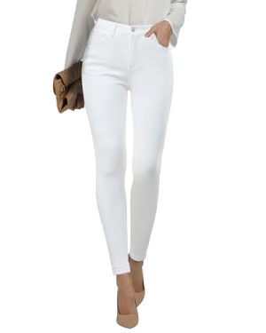 Skinny Jeans for Women High Waist Stretchy Classic High Rise Slimming Jeggings Denim Trousers Pants