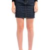 Women's Dark Blue Denim Pencil Skirt US S IT 40