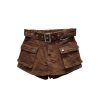 Women's Denim Summer Casual High-Waisted Shorts Skirt
