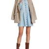 Women's Sammi Denim Mini Dress, Light Indigo, S