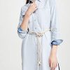 Women's Taylor Long Sleeve Cotton Shirt Dress
