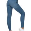 Women's High Waisted Jeggings Pants Stretchy Tummy Control Skinny Jean Leggings with Pockets