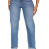 Women's Boyfriend Jeans Stretchy Ripped Distressed Denim Mom Jean Pants