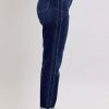 High Waist Boyfriend Jeans for Women | Stretchy Relaxed Fit Denim | Cuffed & Uncuffed Options – 82646