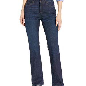 Women's Mid-Rise Stretchy Slim Bootcut Jean