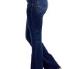 Mid Rise Dark Wash Classic Bootcut, Inseam 32"