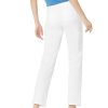 Women's Slim Fit, Straight Leg Stretch Twill Chino Pant