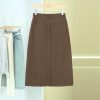 Designsensory Waist Denim Skirt Summer