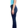 Mid Rise Dark Wash Classic Bootcut, Inseam 32"