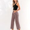 Wide Leg Jeans for Women High Waisted Straight Leg Stretchy Cropped Denim Pants with Pockets Jean Trousers