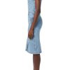 Women's Sleeveless Collared Halter Utility Dress with Pockets