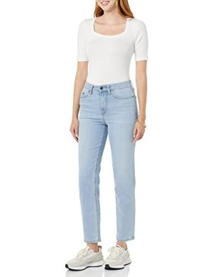 Women's High-Rise Straight Jean