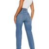 Women's Boyfriend Jeans Stretchy Ripped Distressed Denim Mom Jean Pants