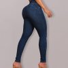 Womens High Waisted Butt Lifting Jeans Button Front Strechy Skinny Leggings Casual Slim Fit Denim Pants
