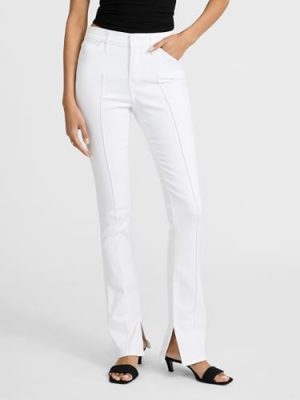 Womens MID Rise Skyscraper Jeans with Pintuck
