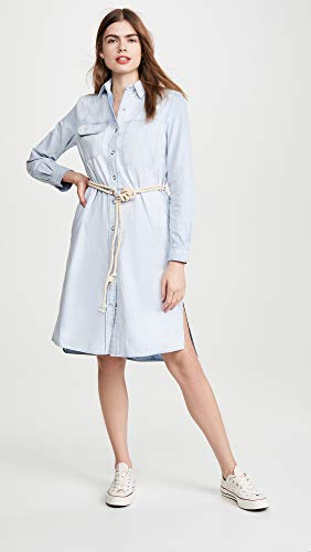 Women's Taylor Long Sleeve Cotton Shirt Dress