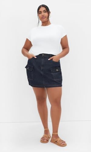 Women's Plus Size Skirt-Liv