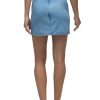 Women's Curved Hem Mini Skirt