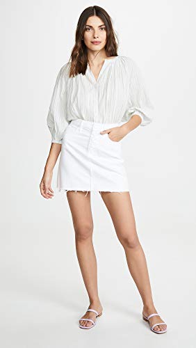 Women's Aideen Skirt W/Exposed Button