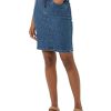 Women's Classic 5-Pocket Denim Skirt (Available in Plus Size)