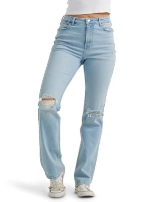 Women's High Rise True Straight Fit Jean
