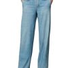 Womens French Terry Wide Leg Sweatpants Jeans Stretch Breathable Comfort Pants for Casual & Workout Y2K Clothes