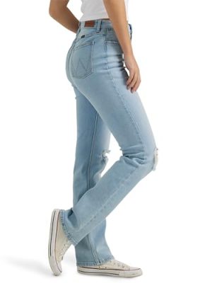 Women's High Rise True Straight Fit Jean