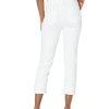 Women's Size Luscious Curvy 23.5'' Crop Mid-Rise Insta Stretch Juniors (Standard and Plus)