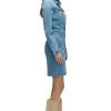 Women's Cargo Long Sleeve Denim Reconstructed Dress